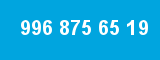 996 875 65 19 996 875 65 19